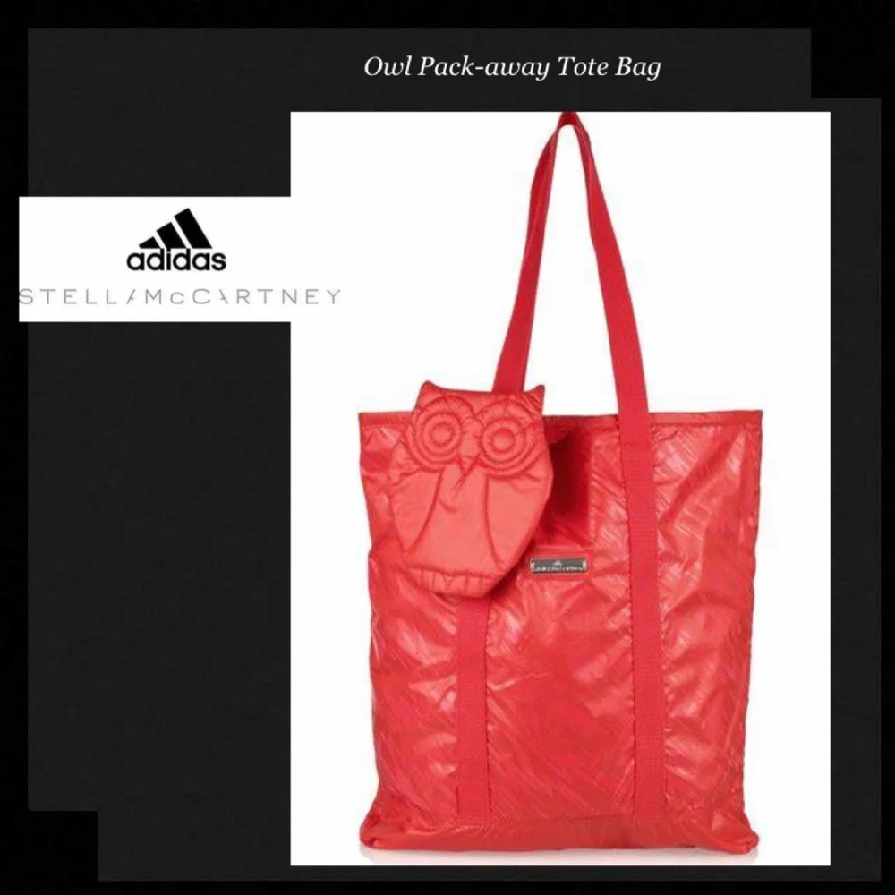 ⭐️HOST PICK⭐️ ADIDAS BY STELLA MCCARTNEY Owl Pack-away Tote Bag - Picture 1 of 16